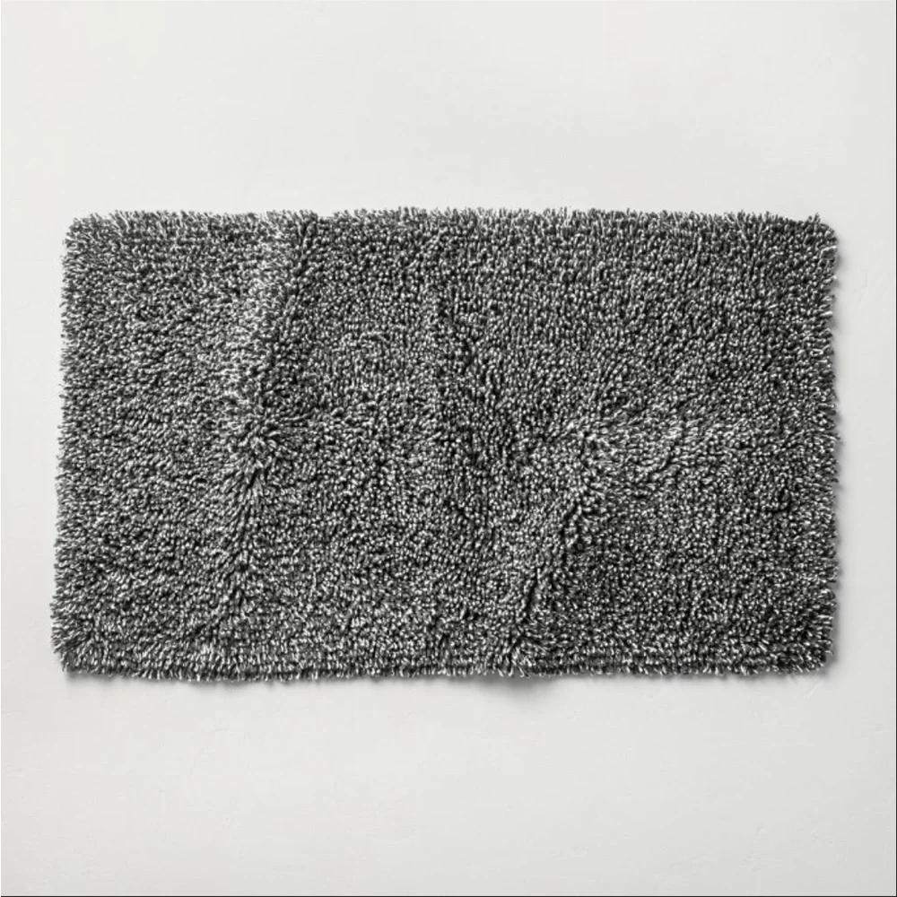 Casaluna melange looped bath rugs new 1